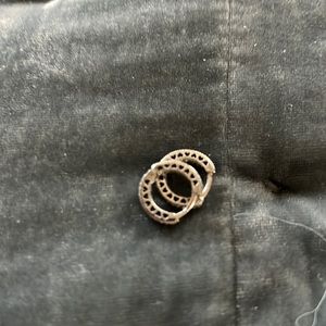 Pandora small hoop earrings